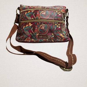 Sakroots Womens Basic Bag # 107214 Rainbow Spirit Desert